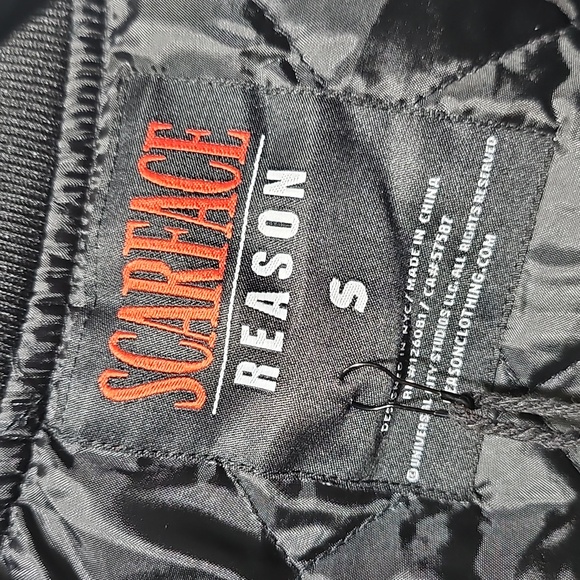 Scarface Racing Bomber Jacket Size Small New - Picture 4 of 13